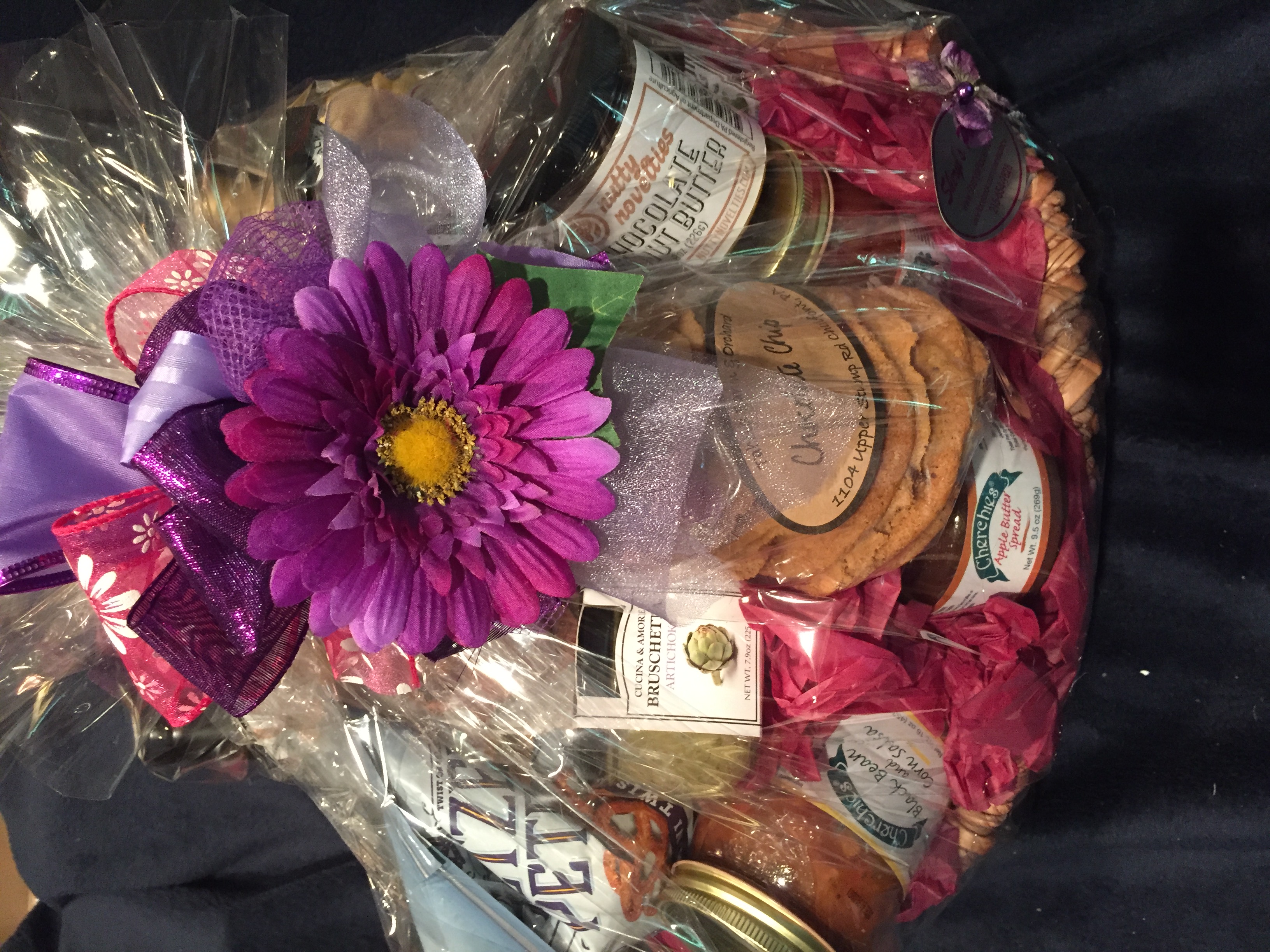 Baked Goods Custom Gift Basket designed by Sheryl